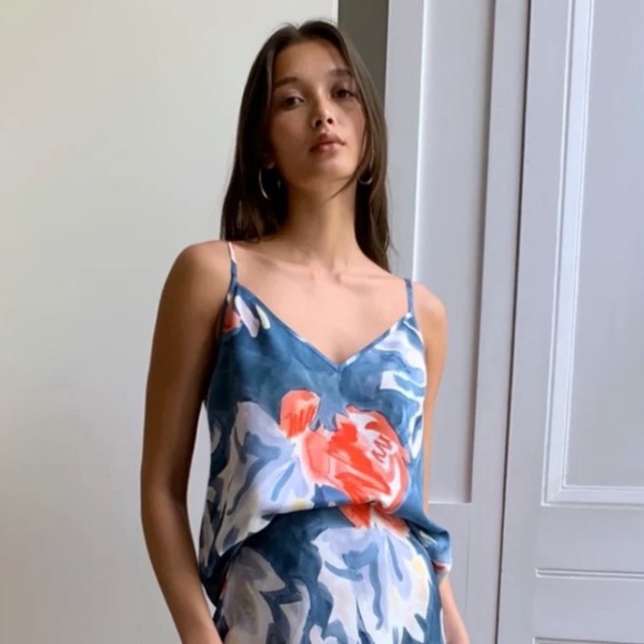 Aritzia Babaton Floral Camisole - Picture 1 of 5